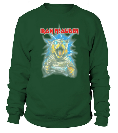 rock monster IRON MEOWDEN shirt Sweatshirt Unisex