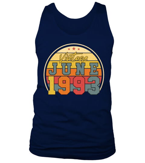 1993 Year Of Construction In June Tank Top Unisex