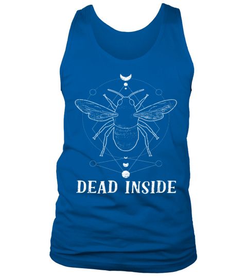 Bee Tarot Card Occult Club Dead Gothic Tank Top Unisex