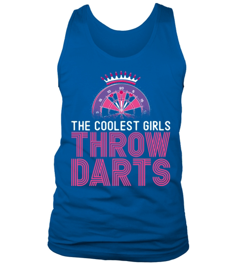 Darts Board Girl Vintage The Tank Top Unisex