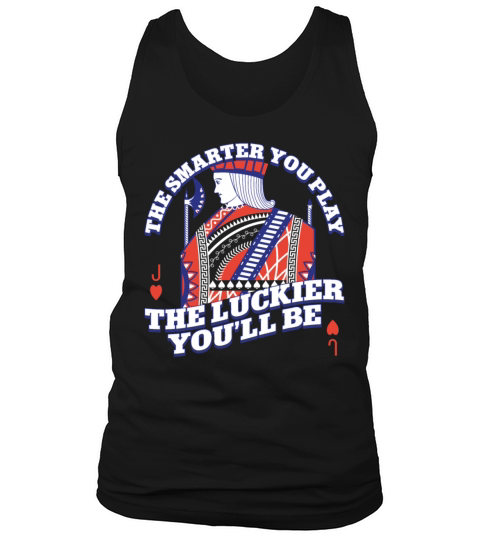 Poker Cards Vintage The Smarter Tank Top Unisex