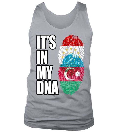 Tajikistani And Azerbaijani Vintage Heritage DNA F Tank Top Unisex