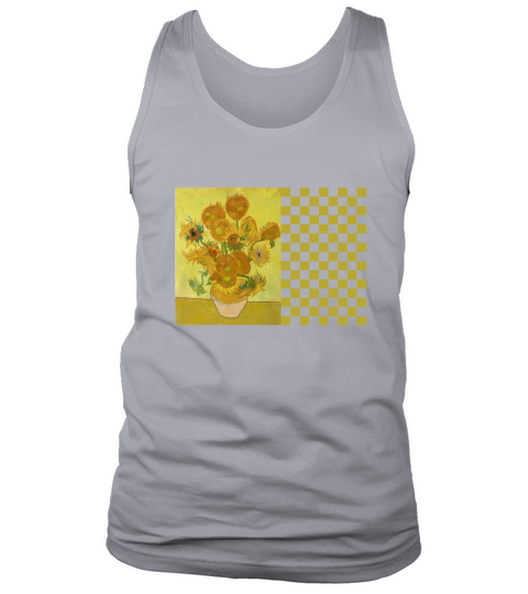 Van Gogh Sunflowers Shirt , 1889 Artwork T Shirt Tank Top Unisex