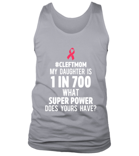 Womens Cleft Palate Lip Mom Daughter Cleft Strong Tank Top Unisex