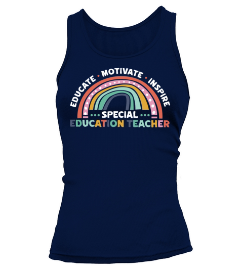 Educate Motivate Inspire Special Education Tank top Woman