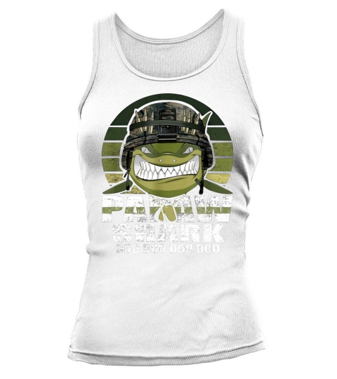 Papaw Shark Doo Doo Army Veteran Father day 4th Of July shirt Tank top Woman