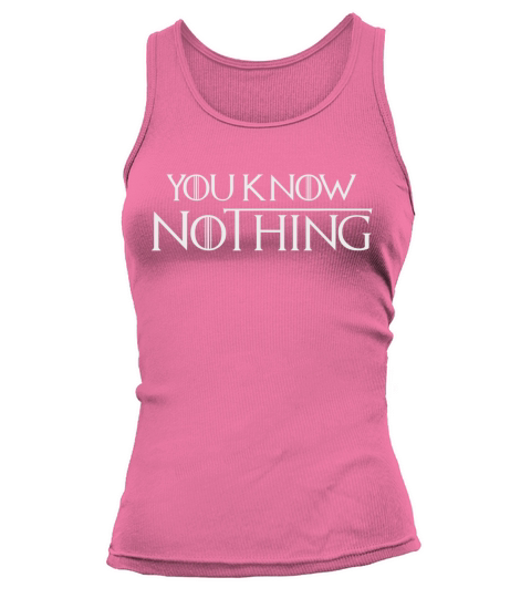 You Know Nothing Tank top Woman