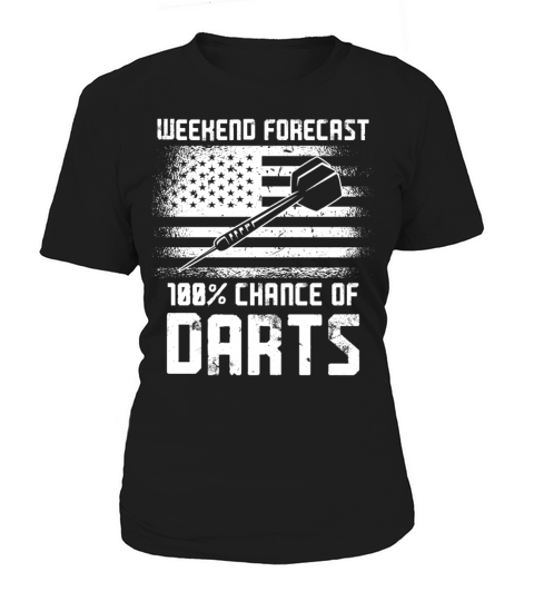 Darts Vintage Usa American Flag Women's T-Shirt