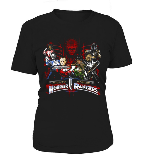 Mighty Morbid Horror Rangers Horror Character shirt Women's T-Shirt
