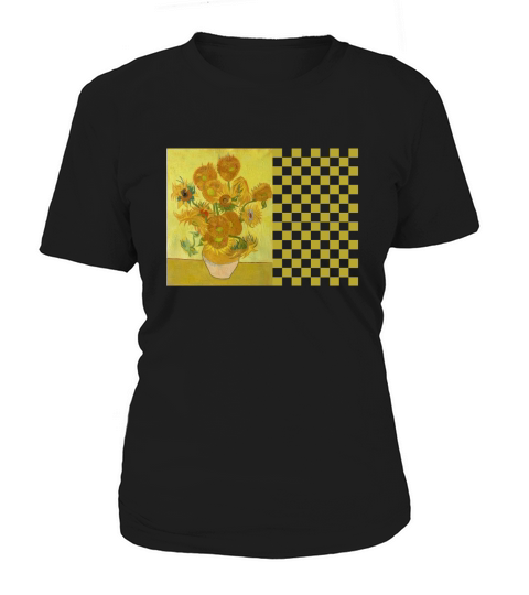 Van Gogh Sunflowers Shirt , 1889 Artwork T Shirt Women's T-Shirt