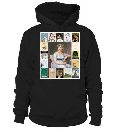Jane Austen throw twin queen king quilt blanket Hoodie Unisex