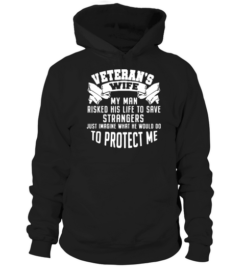 Veterans wife  t-shirt Hoodie Unisex
