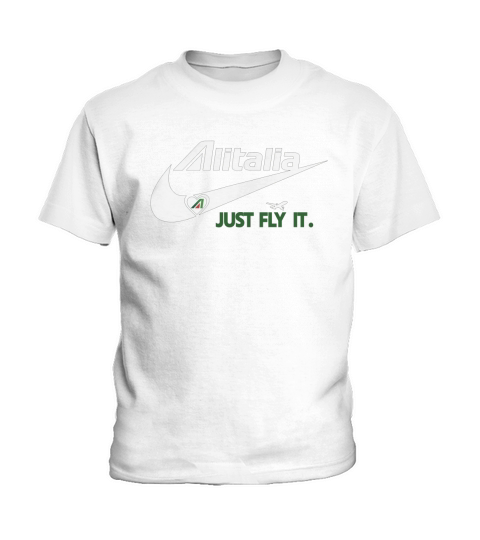 Alitalia fly Kids T-Shirt