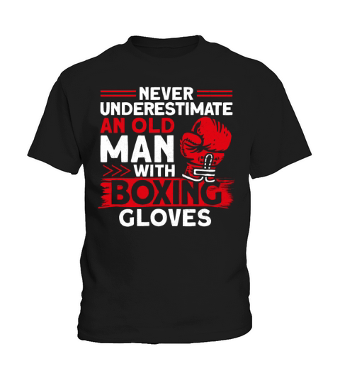 Boxing Dad Father Retired Gloves Kids T-Shirt