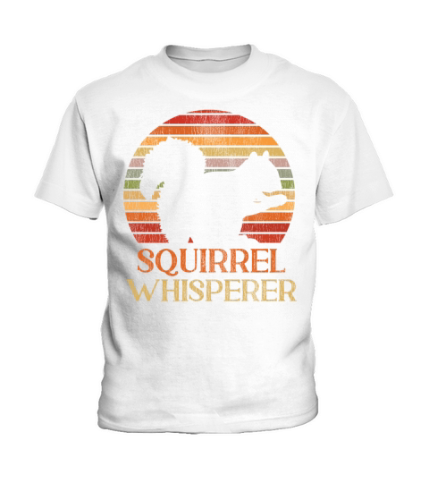 Squirrel Acorn Retro Vintage Kids T-Shirt