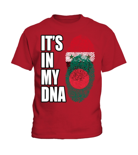 Syrian And Bangladeshi Vintage Heritage DNA Flag Kids T-Shirt