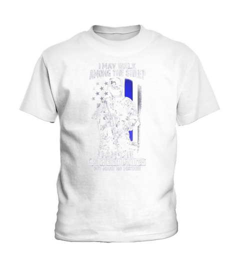 Veteran MILITARY - I AM THE SHEEPDOG! - Military Kids T-Shirt