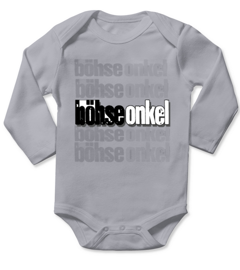 Böhse Onkelz Black T-shirt For men women youth Long Sleeve Baby One-Piece