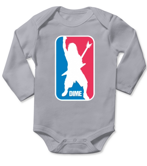 Dime Dimebag Darrell sport logo shirt Long Sleeve Baby One-Piece