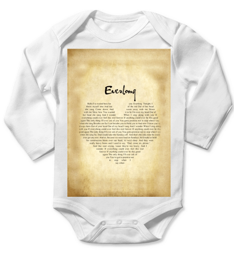 everlong Long Sleeve Baby One-Piece