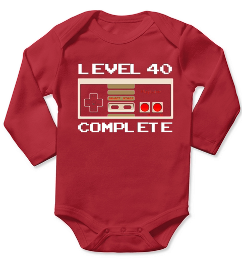 Level 40 Complete Long Sleeve Baby One-Piece
