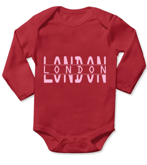 London Long Sleeve Baby One-Piece
