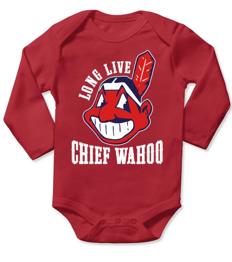 Long live chief wahoo shirt hoodie tank top Long Sleeve Baby One-Piece