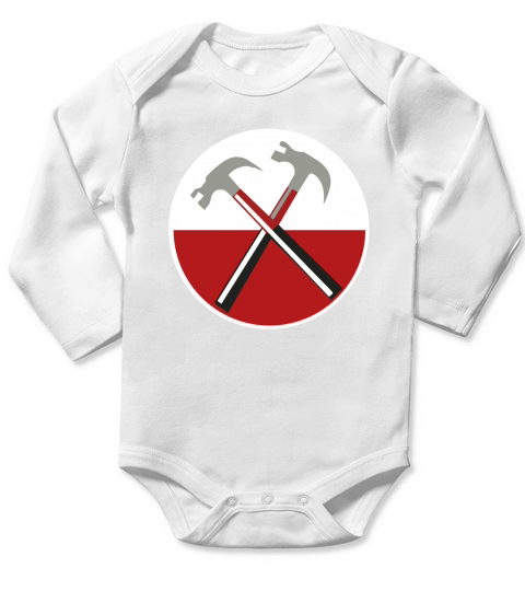 Pink Floyd The Wall Hammers T-Shirt Long Sleeve Baby One-Piece