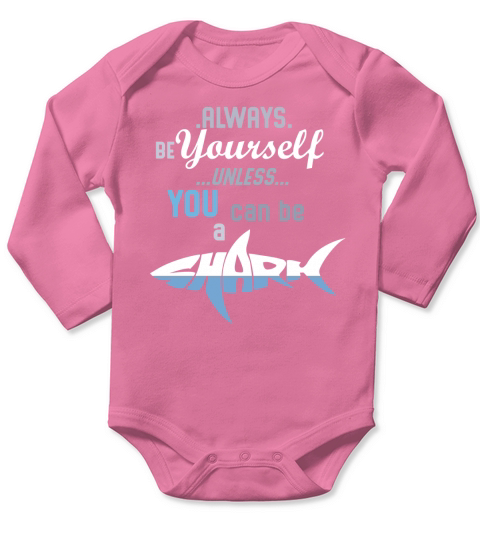 Shark Long Sleeve Baby One-Piece
