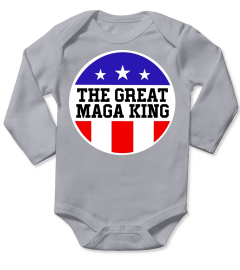 T G m k Maga king anti Biden trump shirt Long Sleeve Baby One-Piece