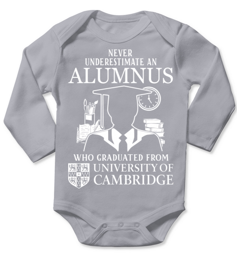 University of Cambridge Long Sleeve Baby One-Piece