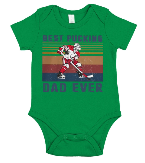 Best Pucking Dad ever vintage Short Sleeve Baby One-Piece