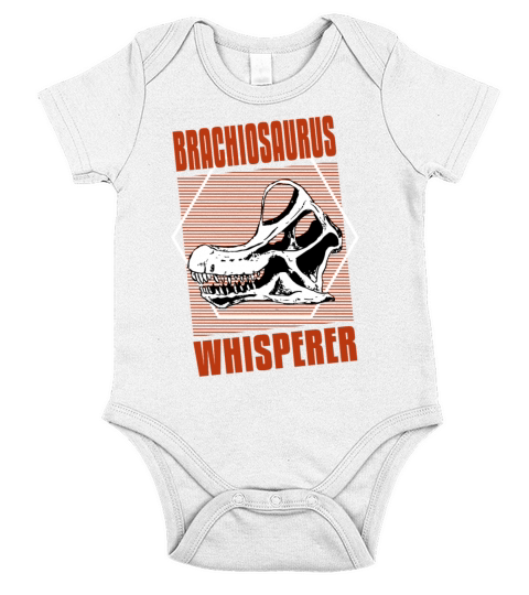 brachiosaurus whisperer vintage t-shirt Short Sleeve Baby One-Piece