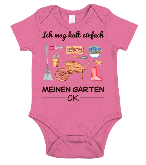 Garden Gardener Hobby Gardener Saying Gift Short Sleeve Baby One-Piece