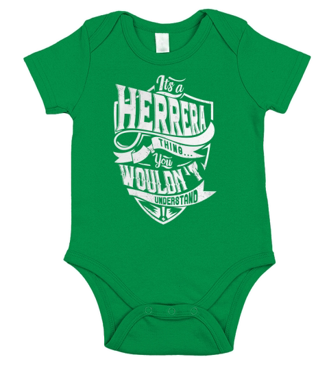 HERRERA Thing You Wouldnt Understand Short Sleeve Baby One-Piece