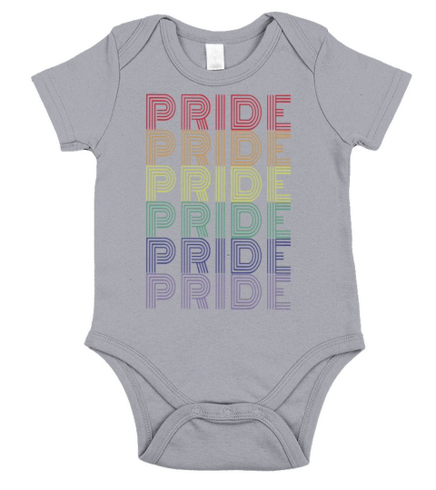 Pride LGBTQ Month Short Sleeve Baby One-Piece