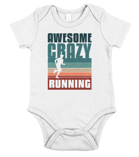 Retro vintage Ultra run Short Sleeve Baby One-Piece