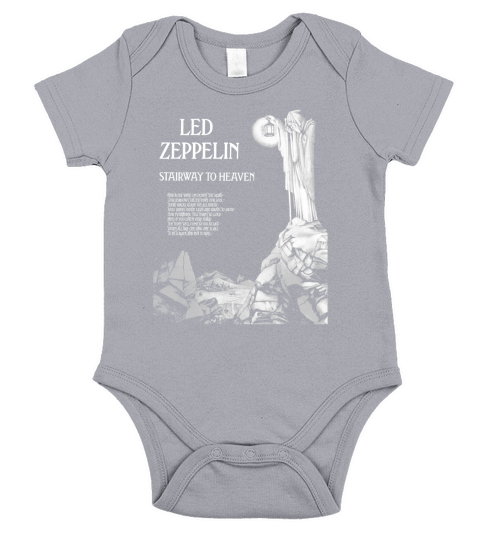 Stairway to Heaven Short Sleeve Baby One-Piece