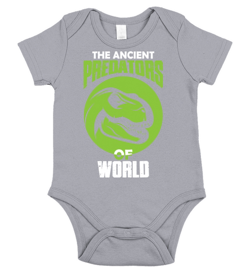 The ancient predators of world Short Sleeve Baby One-Piece