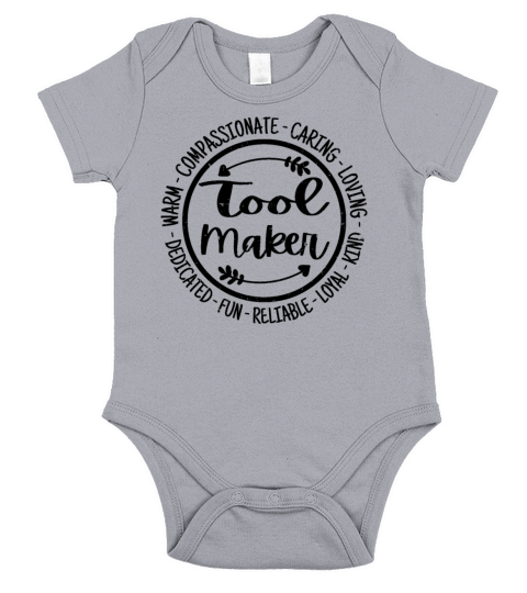 Tool Maker Vintage Gift Short Sleeve Baby One-Piece
