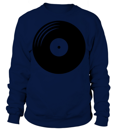 Record vinyl round Sweatshirt Unisex
