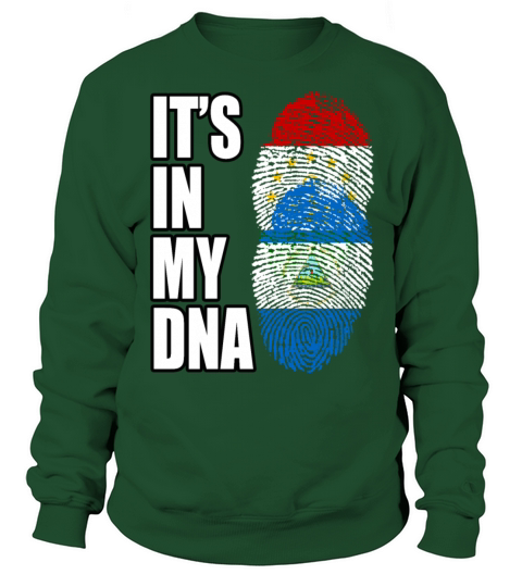Tajikistani And Nicaraguan Vintage Heritage DNA Fl Sweatshirt Unisex