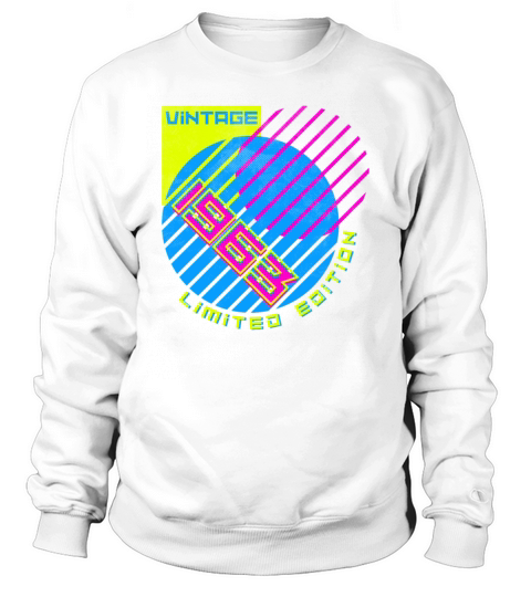 Vintage 1963 Vintage Retro Birthday Sweatshirt Unisex