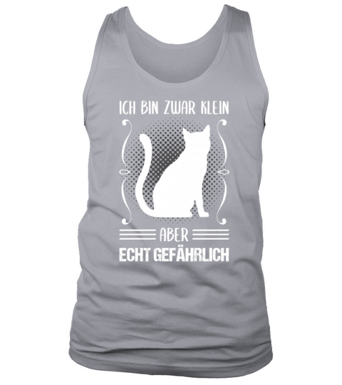 Cat Small But Dangerous Funny Quote Gift Tank Top Unisex