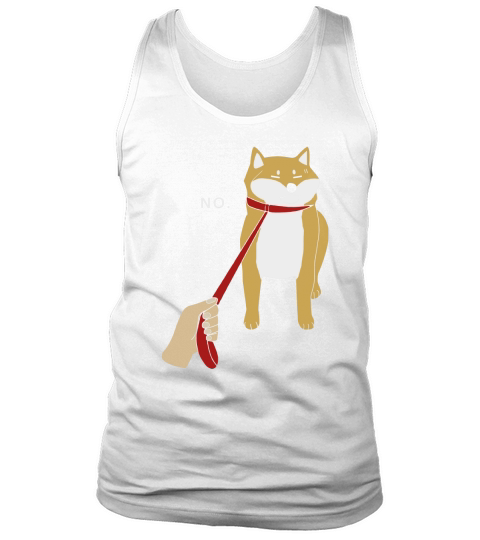 CUTE SHIBA INU SHIRT NOPE - DOGE MEME T-SHIRT B Tank Top Unisex