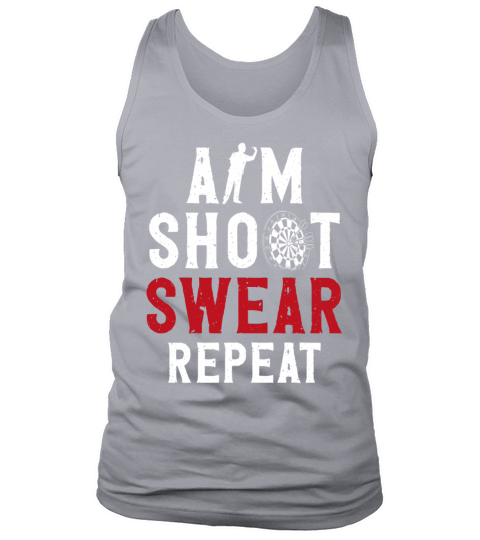 Darts Board Vintage Aim Shoot Tank Top Unisex