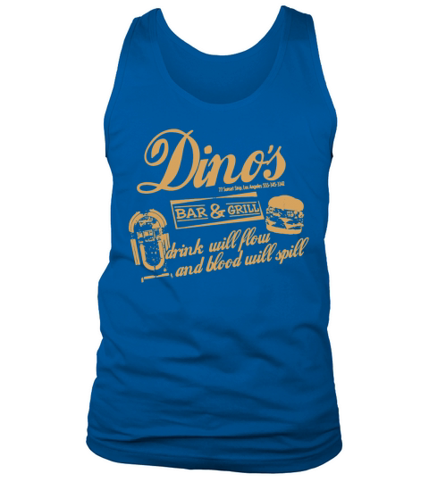 DINO S BAR GRILL CLASSIC ROCK Tank Top Unisex