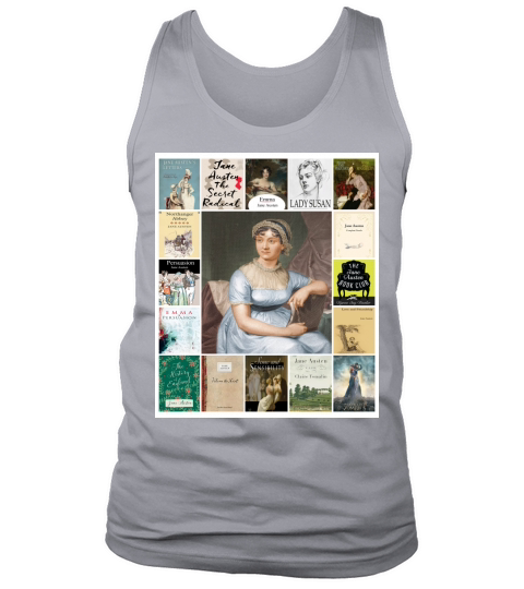 Jane Austen throw twin queen king quilt blanket Tank Top Unisex