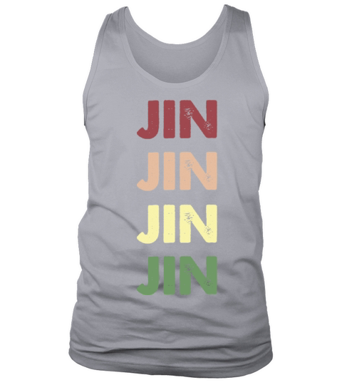 Jin Shirt - Funny Personalized Name Jin Tank Top Unisex
