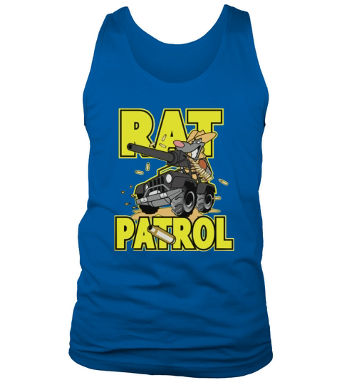 Rat patrol design Tank Top Unisex